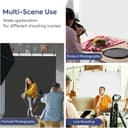 Thumbnail 5 de SEDGEWIN Black White Photography Backdrop 5x6.5ft 📷