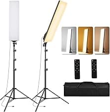 SEDGEWIN 2 Pack Full Screen LED Video Light 2500–7500K 🎥