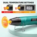 Thumbnail 1 de SEEKONE 350W Mini Heat Gun 260°C/450°C 🔧