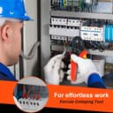 Thumbnail 5 de Self Adjustable Ferrule Crimping Tool Kit 1250pcs 🛠️