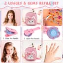 Thumbnail 2 de SEMKOTREE Hair Gem Stamper with 420 rhinestones 💇♀️