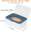 Thumbnail 5 de Seposeve Refillable Wipe Dispenser — Blue 🧴