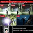 Thumbnail 6 de Shadowhawk 24H Runtime Torch 500000 lumen 🔦