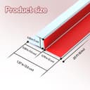 Thumbnail 1 de T Shaped Draft Excluder Door Seal Strip 240 Inch ⌛️ (Note: final emoji should be product category; for door seal: use 〉)