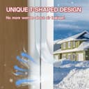 Thumbnail 3 de T Shaped Draft Excluder Door Seal Strip 240 Inch ⌛️ (Note: final emoji should be product category; for door seal: use 〉)