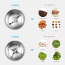 Thumbnail 2 de SHARDOR Coffee grinder 70g with 2 stainless bowls ☕