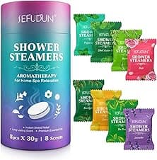 Shower Steamers Aromatherapy 8-pack for Relaxation 🛁