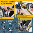 Thumbnail principal de SIGTUNA Bicycle Lock for Road and E‑Bikes 🚲