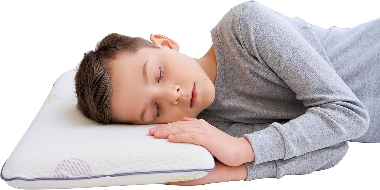 SIKAINI Kids Memory Foam Pillow for 3–8 years ⌚