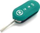 Thumbnail principal de Silicone Key Fob Protective Case for Fiat 500 (Dark Mint) 🔑