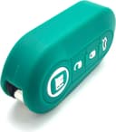 Thumbnail 2 de Silicone Key Fob Protective Case for Fiat 500 (Dark Mint) 🔑