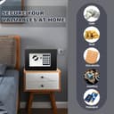 Thumbnail 6 de SINZUX 6.6L Digital Steel Safe 230×170×170 mm 🔐