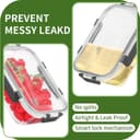 Thumbnail 2 de Skroam 36oz glass meal prep containers 5-pack 🍱