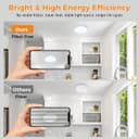 Thumbnail 4 de slochi Bathroom Light 3000K/4000K/6500K Flush Ceiling Light 💡