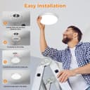 Thumbnail 5 de slochi Bathroom Light 3000K/4000K/6500K Flush Ceiling Light 💡