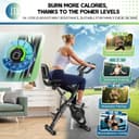 Thumbnail 4 de SLUNSE 5 IN 1 Exercise Bike, 350 lbs capacity 🚴