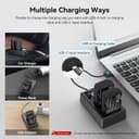 Thumbnail 6 de SMALLRIG LP‑E6NH 2040mAh 2‑pack battery and charger kit 📷