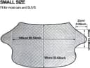 Thumbnail 2 de SMALUCK 140x90 cm windscreen cover for sun and snow 🚗