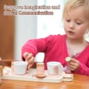 Thumbnail 6 de Smartwo 27PCS wooden tea set for toddlers 🍵