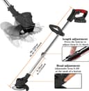 Thumbnail 2 de SMILOVII 21V Cordless Strimmer with Telescopic Handle ⌚