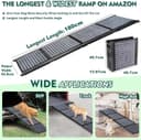 Thumbnail 5 de Snagle Paw Longest 180cm dog ramp for large dogs 🐶