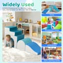 Thumbnail 4 de Soft Play Sets Indoor 4‑pc PU Leather Baby Foam Climb ⌚