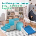 Thumbnail 5 de Soft Play Sets Indoor 4‑pc PU Leather Baby Foam Climb ⌚