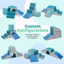 Thumbnail 6 de Soft Play Sets Indoor 4‑pc PU Leather Baby Foam Climb ⌚