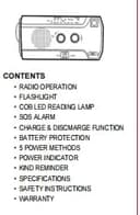 Thumbnail 1 de SOLARBABY Wind Up Solar Emergency Radio 4000 mAh 🔊