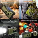 Thumbnail 2 de SOLARBABY Wind Up Solar Radio 4000 mAh 🔊