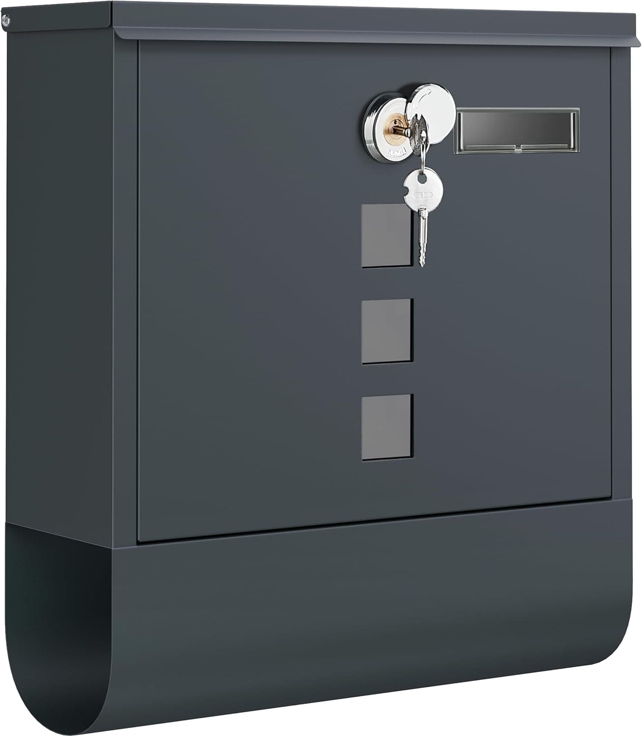 SONGMICS GMB20AG wall-mounted post box 10 × 30.8 × 33.8 cm 📮