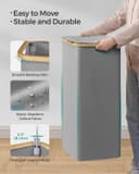 Thumbnail 6 de SONGMICS LCB509G01 90L laundry basket with lid 🧺