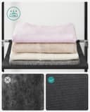 Thumbnail 3 de SONGMICS RYG092B02 portable wardrobe 130×45×167 cm 📦