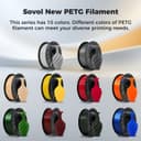 Thumbnail 1 de Sovol PLA Filament Silk Tri-Colour 1.75mm 1kg 🎨