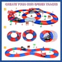 Thumbnail 2 de Spider Construction Race Track Set 212pcs 🚗