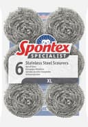 Thumbnail principal de Spontex Specialist Stainless Steel Scourers XL 6 pack 🧽