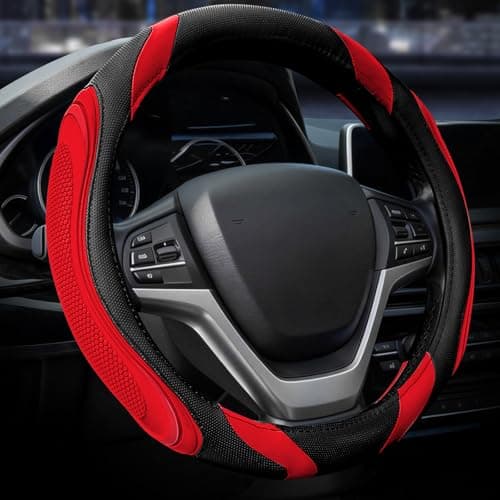 Sportage Leather Steering Wheel Cover 37cm 🚗