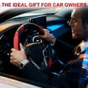 Thumbnail 6 de Sportage Leather Steering Wheel Cover 37cm 🚗