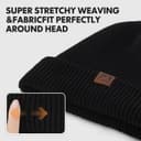 Thumbnail 2 de sportvibe Knit Cuffed Beanie Unisex Light 🎩