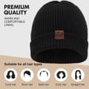 Thumbnail 5 de sportvibe Knit Cuffed Beanie Unisex Light 🎩