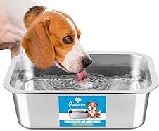Stainless Steel Dog Water Bowl 0.9 gal 🐶