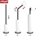 Thumbnail 3 de Stainless Steel Free-standing Toilet Roll Holder 🚽