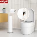 Thumbnail 2 de Stainless Steel Free-standing Toilet Roll Holder 🚽