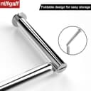 Thumbnail 3 de Stainless Steel Free-standing Toilet Roll Holder 🚽