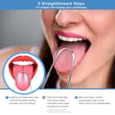 Thumbnail 3 de Stainless Steel Tongue Cleaner Metal with Case — Oral Care 🪥