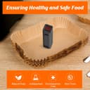 Thumbnail 4 de Stone TH 120pcs air fryer liners for Ninja dual 🍽️