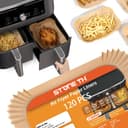 Thumbnail 6 de Stone TH 120pcs air fryer liners for Ninja dual 🍽️