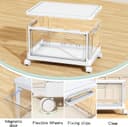 Thumbnail 2 de StowBin 23L Clear Stackable Storage Boxes with Wheels 🗄️
