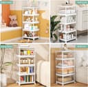Thumbnail 4 de StowBin 23L Clear Stackable Storage Boxes with Wheels 🗄️
