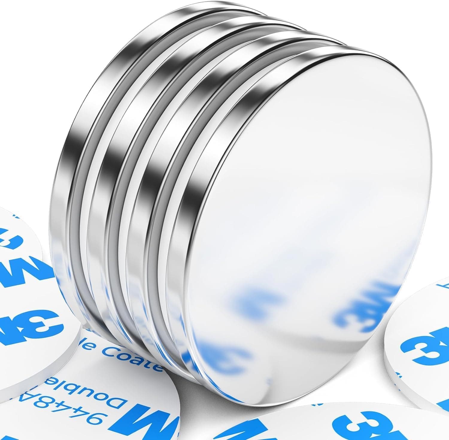 Strong Magnet 30 x 3 mm 8 KG pull Neodymium discs 🧲